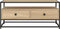 vidaXL - Tv-meubel - 100x35x45 - cm - bewerkt - hout - sonoma - eikenkleurig