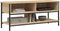 vidaXL - Tv-meubel - 100x35x45 - cm - bewerkt - hout - sonoma - eikenkleurig