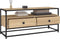 vidaXL - Tv-meubel - 100x35x45 - cm - bewerkt - hout - sonoma - eikenkleurig