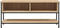 vidaXL - Tv-meubel - 100x35x45 - cm - bewerkt - hout - sonoma - eikenkleurig