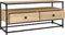 vidaXL - Tv-meubel - 100x35x45 - cm - bewerkt - hout - sonoma - eikenkleurig