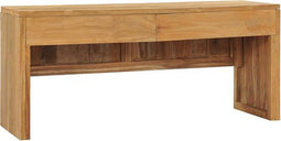 vidaXL - Tv-meubel - 100x35x45 - cm - massief - teakhout