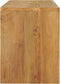 vidaXL - Tv-meubel - 100x35x45 - cm - massief - teakhout