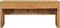 vidaXL - Tv-meubel - 100x35x45 - cm - massief - teakhout