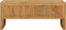 vidaXL - Tv-meubel - 100x35x45 - cm - massief - teakhout