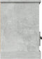 vidaXL - Tv-meubel - 100x35x50 - cm - bewerkt - hout - betongrijs