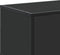 vidaXL - Tv-meubel - 100x35x50 - cm - bewerkt - hout - en - metaal - zwart