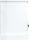 vidaXL - Tv-meubel - 100x35x50 - cm - bewerkt - hout - hoogglans - wit