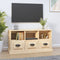 vidaXL - Tv-meubel - 100x35x50 - cm - bewerkt - hout - sonoma - eikenkleurig