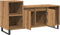 vidaXL - Tv-meubel - 100x35x55 - cm - bewerkt - hout - artisanaal - eikenkleur