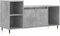 vidaXL - Tv-meubel - 100x35x55 - cm - bewerkt - hout - betongrijs