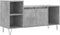 vidaXL - Tv-meubel - 100x35x55 - cm - bewerkt - hout - betongrijs