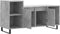 vidaXL - Tv-meubel - 100x35x55 - cm - bewerkt - hout - betongrijs
