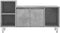 vidaXL - Tv-meubel - 100x35x55 - cm - bewerkt - hout - betongrijs