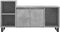 vidaXL - Tv-meubel - 100x35x55 - cm - bewerkt - hout - betongrijs