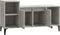 vidaXL - Tv-meubel - 100x35x55 - cm - bewerkt - hout - betongrijs