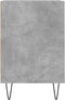 vidaXL - Tv-meubel - 100x35x55 - cm - bewerkt - hout - betongrijs