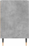 vidaXL - Tv-meubel - 100x35x55 - cm - bewerkt - hout - betongrijs