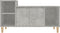 vidaXL - Tv-meubel - 100x35x55 - cm - bewerkt - hout - betongrijs