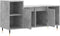 vidaXL - Tv-meubel - 100x35x55 - cm - bewerkt - hout - betongrijs