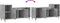 vidaXL - Tv-meubel - 100x35x55 - cm - bewerkt - hout - betongrijs