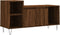 vidaXL - Tv-meubel - 100x35x55 - cm - bewerkt - hout - bruin - eikenkleur
