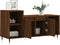 vidaXL - Tv-meubel - 100x35x55 - cm - bewerkt - hout - bruin - eikenkleur