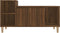 vidaXL - Tv-meubel - 100x35x55 - cm - bewerkt - hout - bruin - eikenkleur
