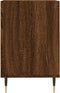 vidaXL - Tv-meubel - 100x35x55 - cm - bewerkt - hout - bruin - eikenkleur