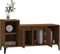 vidaXL - Tv-meubel - 100x35x55 - cm - bewerkt - hout - bruin - eikenkleur