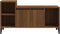 vidaXL - Tv-meubel - 100x35x55 - cm - bewerkt - hout - bruin - eikenkleur