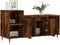 vidaXL - Tv-meubel - 100x35x55 - cm - bewerkt - hout - gerookt - eikenkleurig