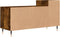 vidaXL - Tv-meubel - 100x35x55 - cm - bewerkt - hout - gerookt - eikenkleurig