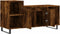 vidaXL - Tv-meubel - 100x35x55 - cm - bewerkt - hout - gerookt - eikenkleurig