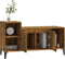 vidaXL - Tv-meubel - 100x35x55 - cm - bewerkt - hout - gerookt - eikenkleurig