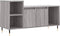 vidaXL - Tv-meubel - 100x35x55 - cm - bewerkt - hout - grijs - sonoma - eikenkleurig
