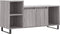 vidaXL - Tv-meubel - 100x35x55 - cm - bewerkt - hout - grijs - sonoma - eikenkleurig