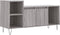 vidaXL - Tv-meubel - 100x35x55 - cm - bewerkt - hout - grijs - sonoma - eikenkleurig