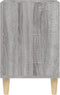 vidaXL - Tv-meubel - 100x35x55 - cm - bewerkt - hout - grijs - sonoma - eikenkleurig