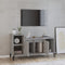 vidaXL - Tv-meubel - 100x35x55 - cm - bewerkt - hout - grijs - sonoma - eikenkleurig