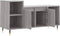 vidaXL - Tv-meubel - 100x35x55 - cm - bewerkt - hout - grijs - sonoma - eikenkleurig