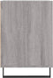 vidaXL - Tv-meubel - 100x35x55 - cm - bewerkt - hout - grijs - sonoma - eikenkleurig