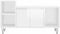 vidaXL - Tv-meubel - 100x35x55 - cm - bewerkt - hout - hoogglans - wit