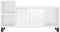 vidaXL - Tv-meubel - 100x35x55 - cm - bewerkt - hout - hoogglans - wit