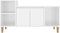 vidaXL - Tv-meubel - 100x35x55 - cm - bewerkt - hout - hoogglans - wit