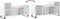 vidaXL - Tv-meubel - 100x35x55 - cm - bewerkt - hout - hoogglans - wit