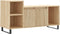 vidaXL - Tv-meubel - 100x35x55 - cm - bewerkt - hout - sonoma - eikenkleurig