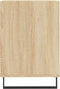 vidaXL - Tv-meubel - 100x35x55 - cm - bewerkt - hout - sonoma - eikenkleurig