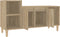 vidaXL - Tv-meubel - 100x35x55 - cm - bewerkt - hout - sonoma - eikenkleurig