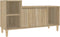 vidaXL - Tv-meubel - 100x35x55 - cm - bewerkt - hout - sonoma - eikenkleurig